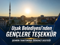 Uşak’ın Tanıtımına Katkı Sunan Öğrencilere Teşekkür